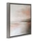 Stupell Industries Muted Landscape Abstract Coast Floating Frame, design by Petal Prints Design